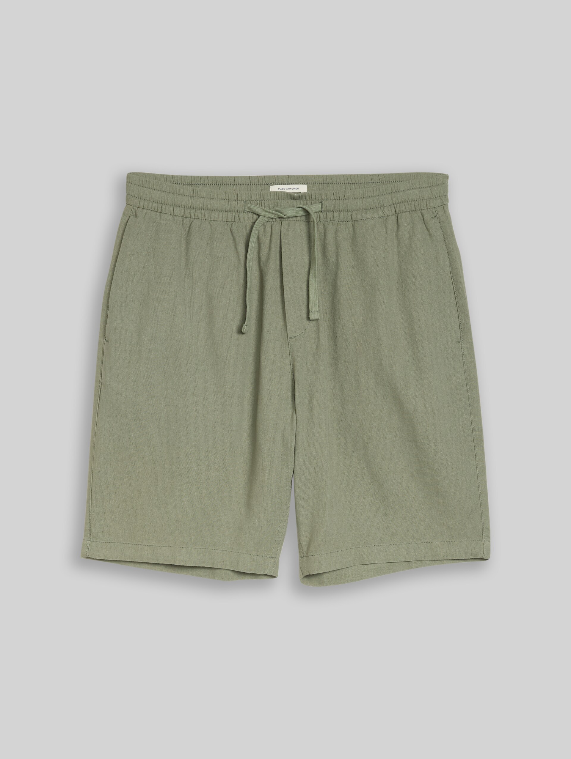 TTRELAXED shorts with linen blend - Sea Spray - Front product view