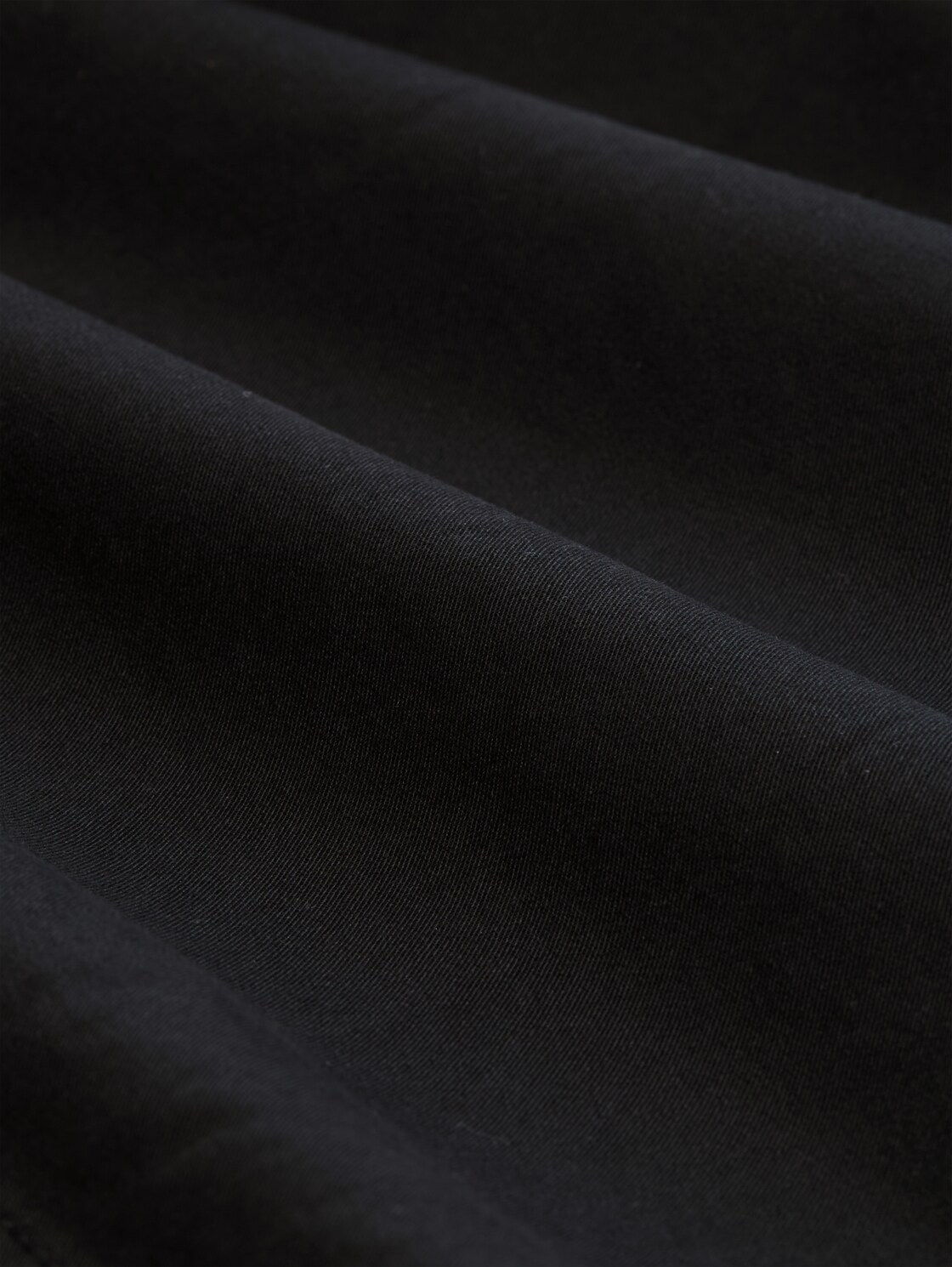 TTREGULAR cotton shorts - Black - Material view