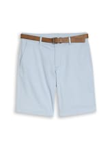 Ausgewählt, TTREGULAR Chino Shorts mit Gürtel von Tom Tailor, blau