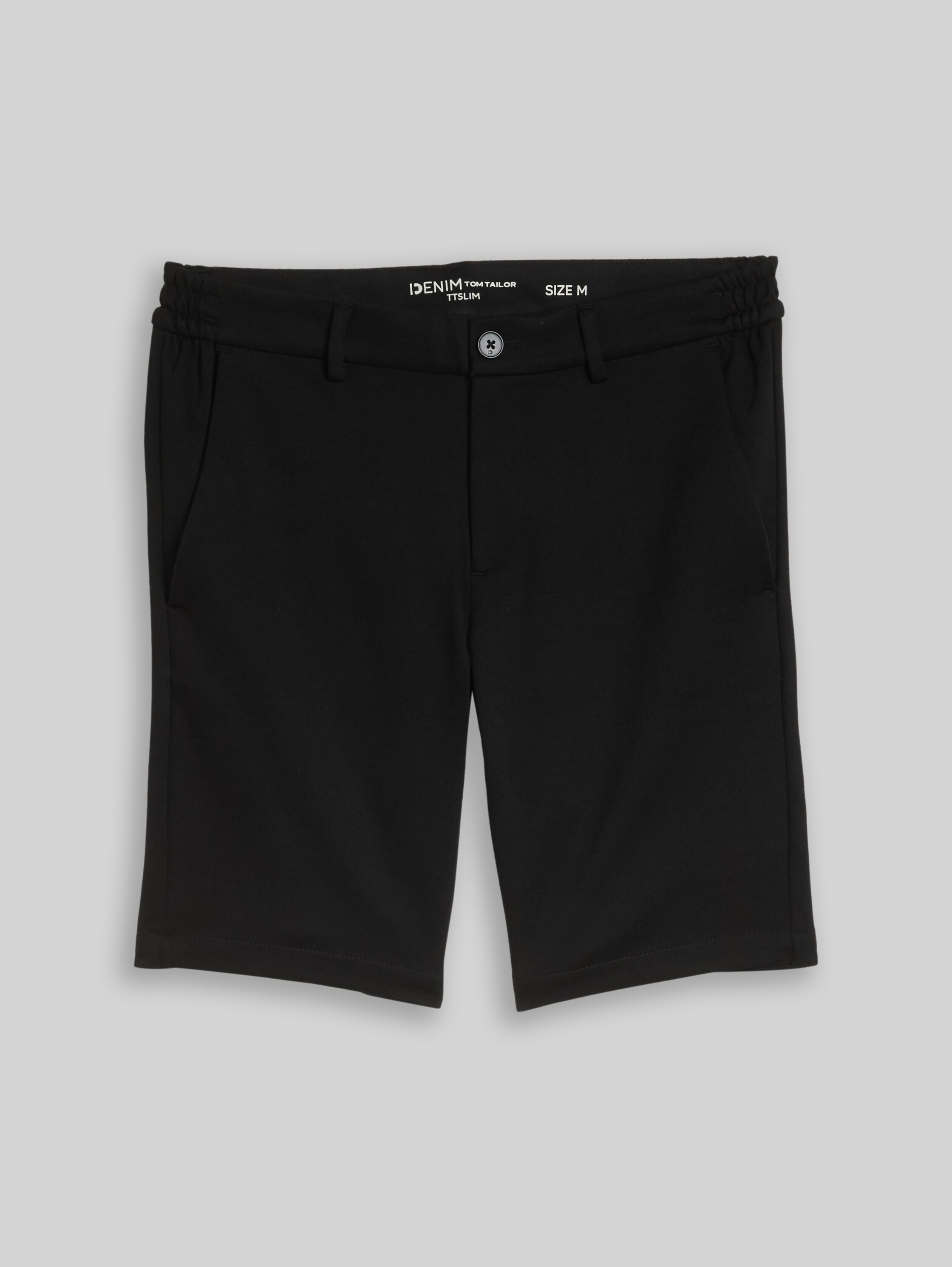 Tapered чино бермуди от пике Stretch Slim - Image 2
