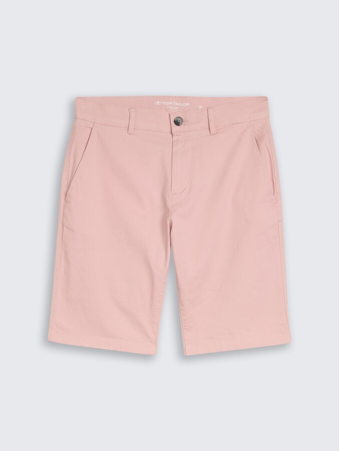 TTSLIM Chino Shorts von Men, Twinkle Pink