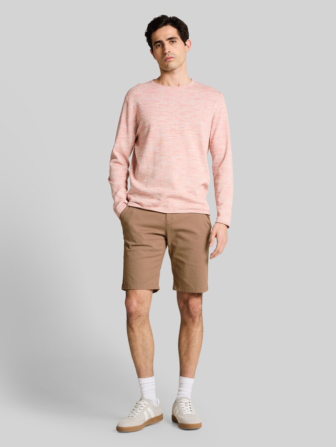 TTSLIM chino-short door Men, Caribou Beige