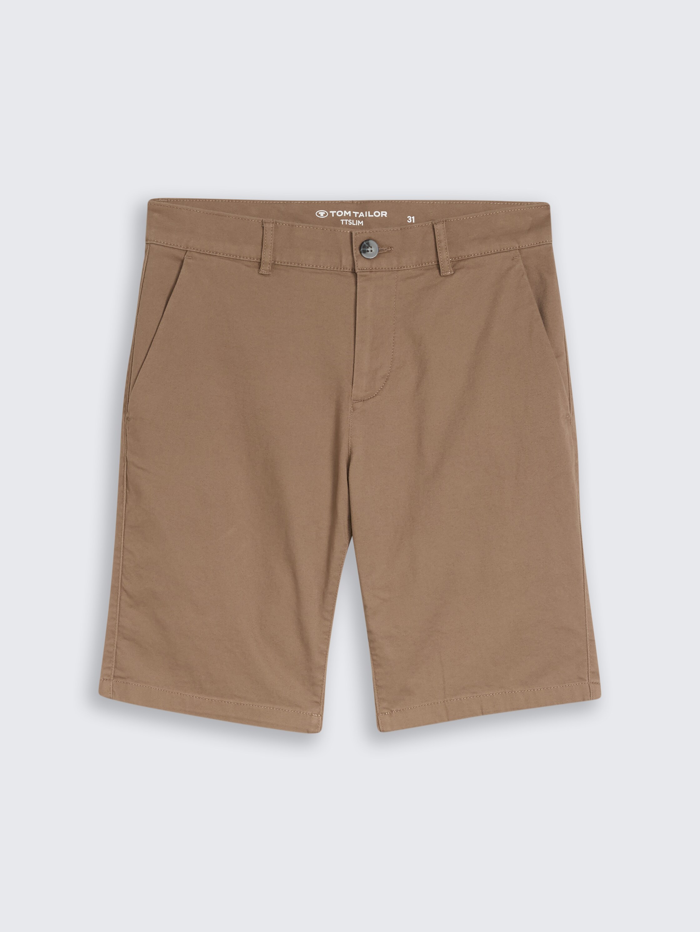 TTSLIM chino-short - caribou_beige - 