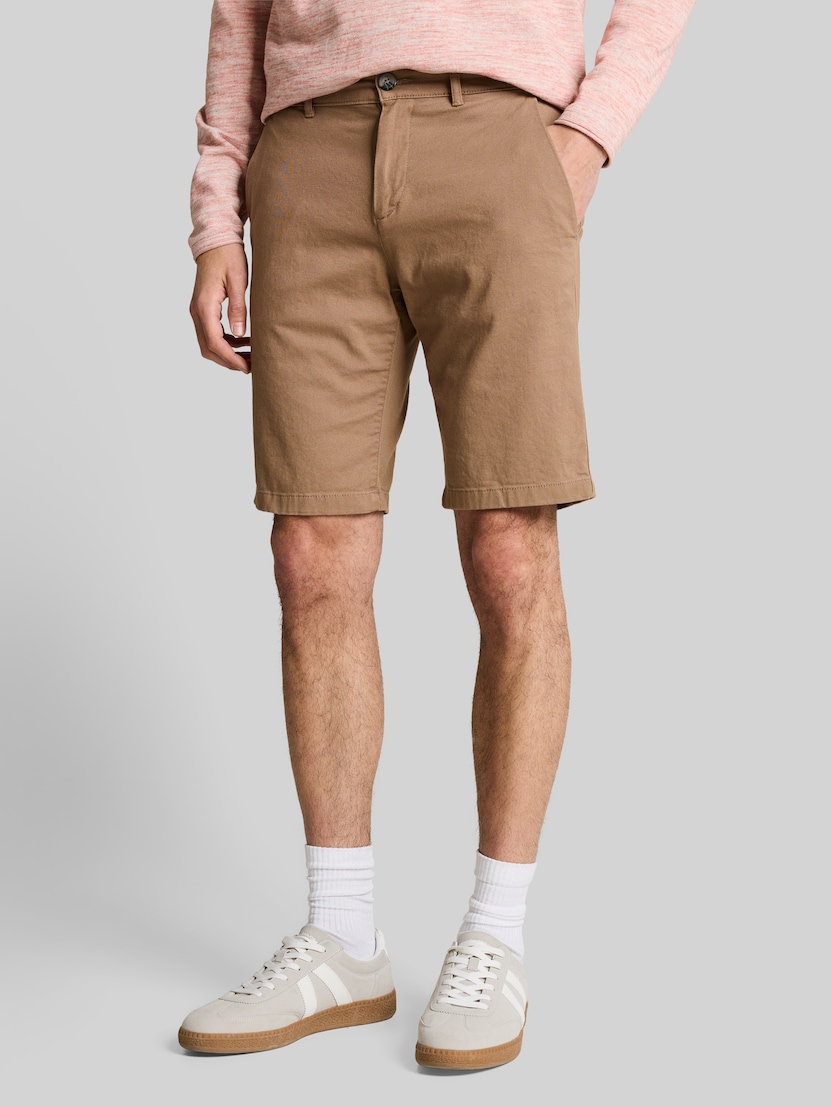 TTSLIM Chino Shorts von Men, Caribou Beige