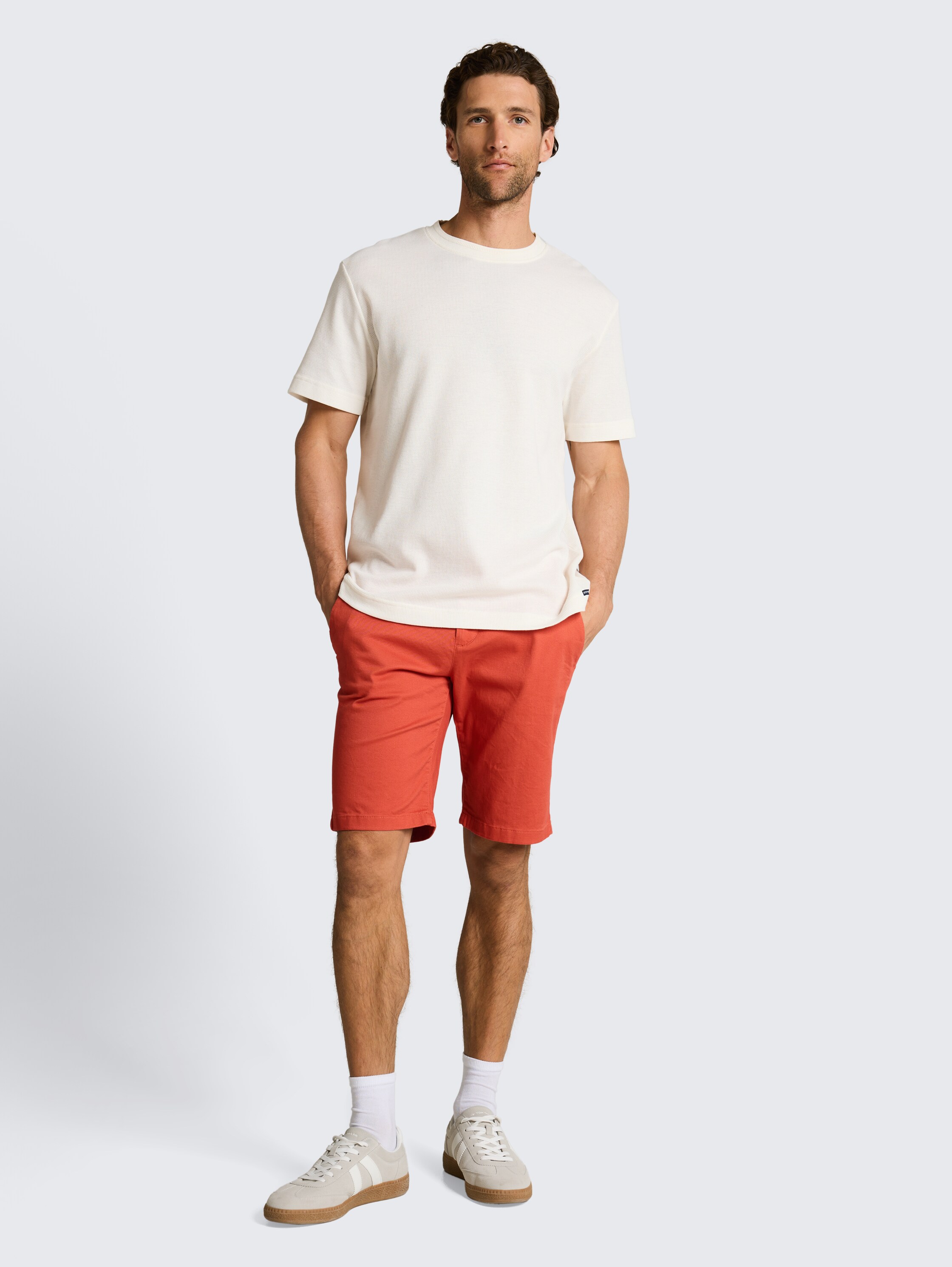 TTSLIM chino-short - chili_orange - 