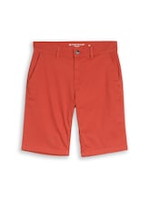 Nicht ausgewählt, TTSLIM Chino Shorts von Tom Tailor, rot