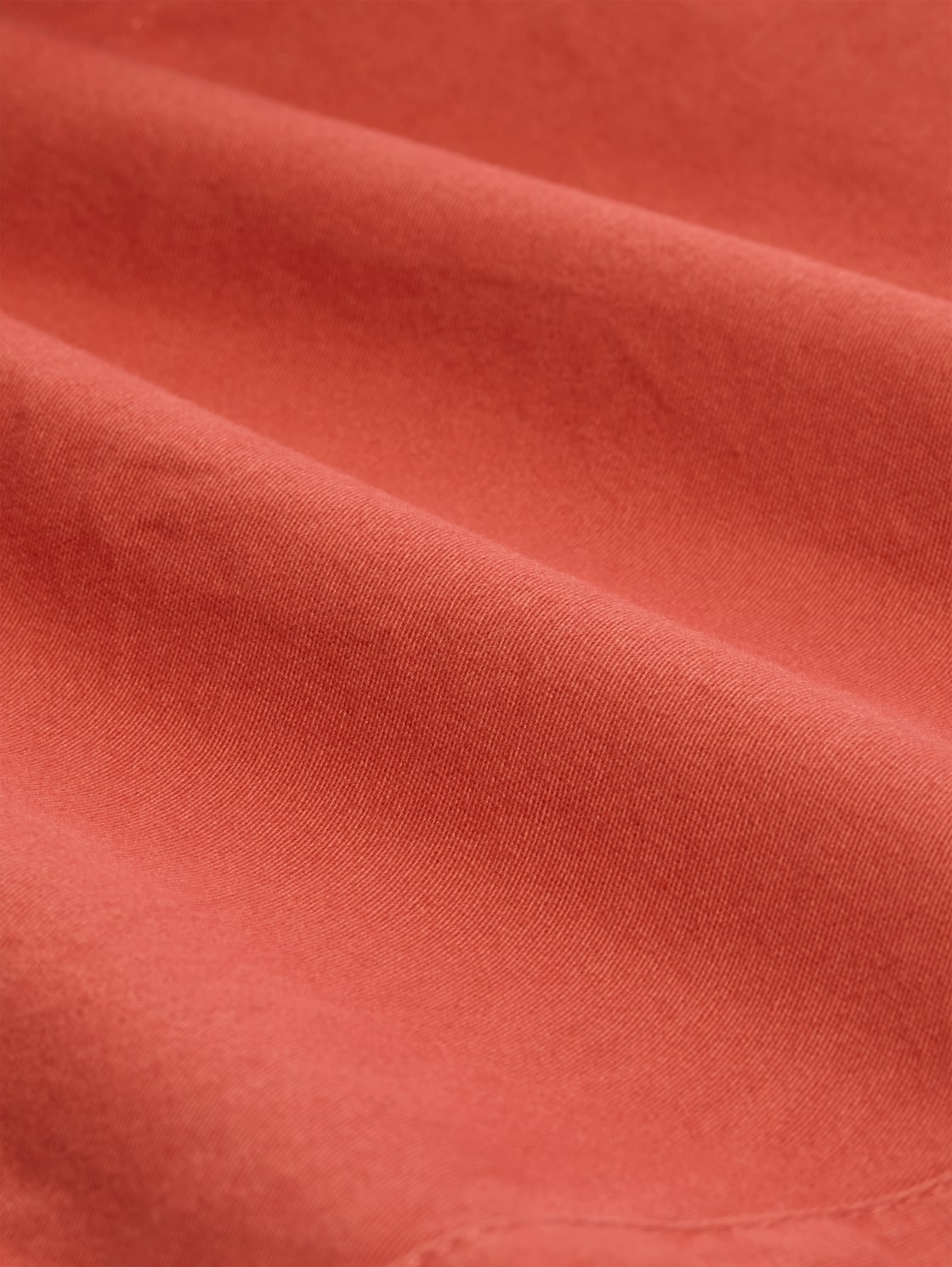 TTSLIM Chino Shorts - Chili Orange - Material-Ansicht