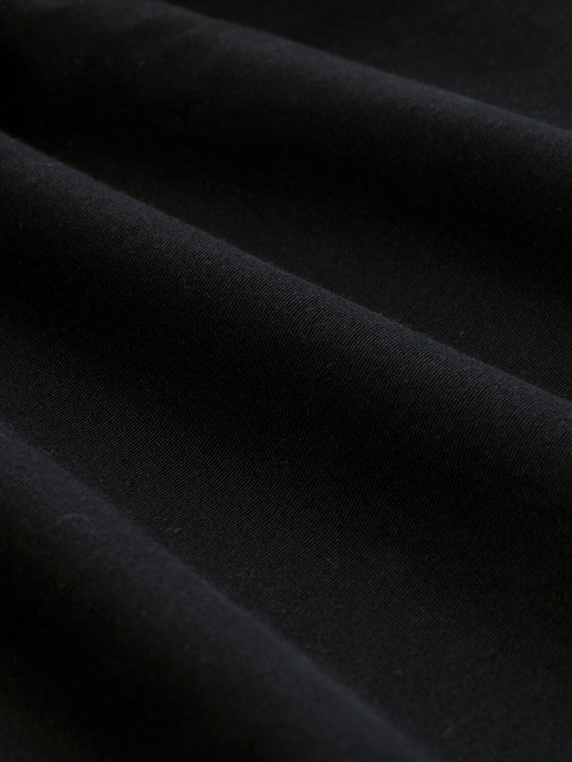 TTSLIM Chino Shorts - Black - Material-Ansicht