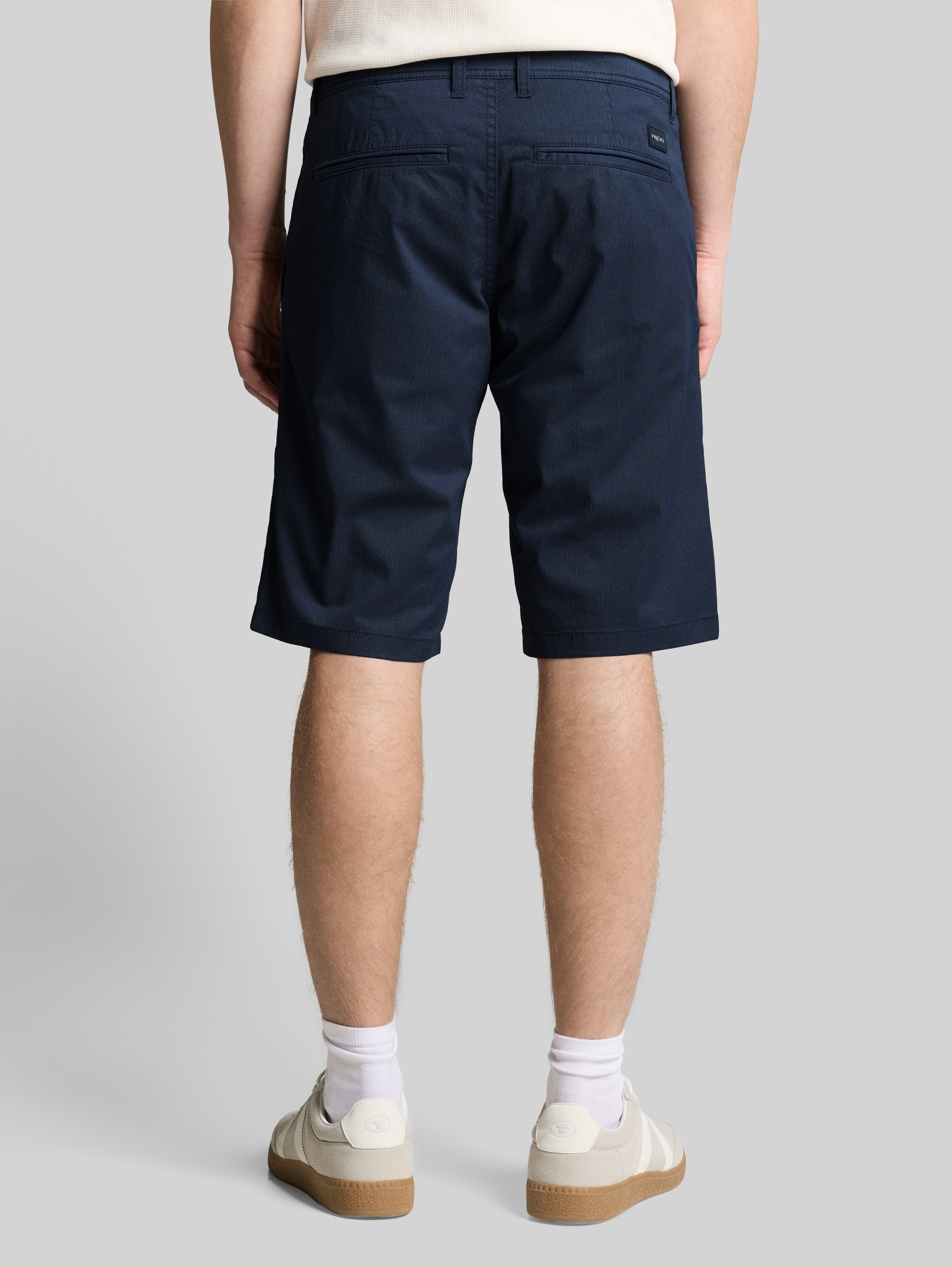 Tapered чино къси панталони Slim - Image 5