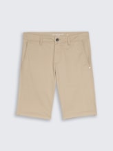 TTSLIM Chino Shorts - beige mini geometric print - Vorder-Produkt-Ansicht
