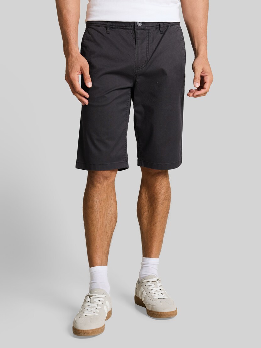 TTSLIM chino-short door Men, grey mini geometric print