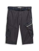 Ausgewählt, TTMAX REGULAR Overknee Shorts mit Gürtel von Tom Tailor, grau