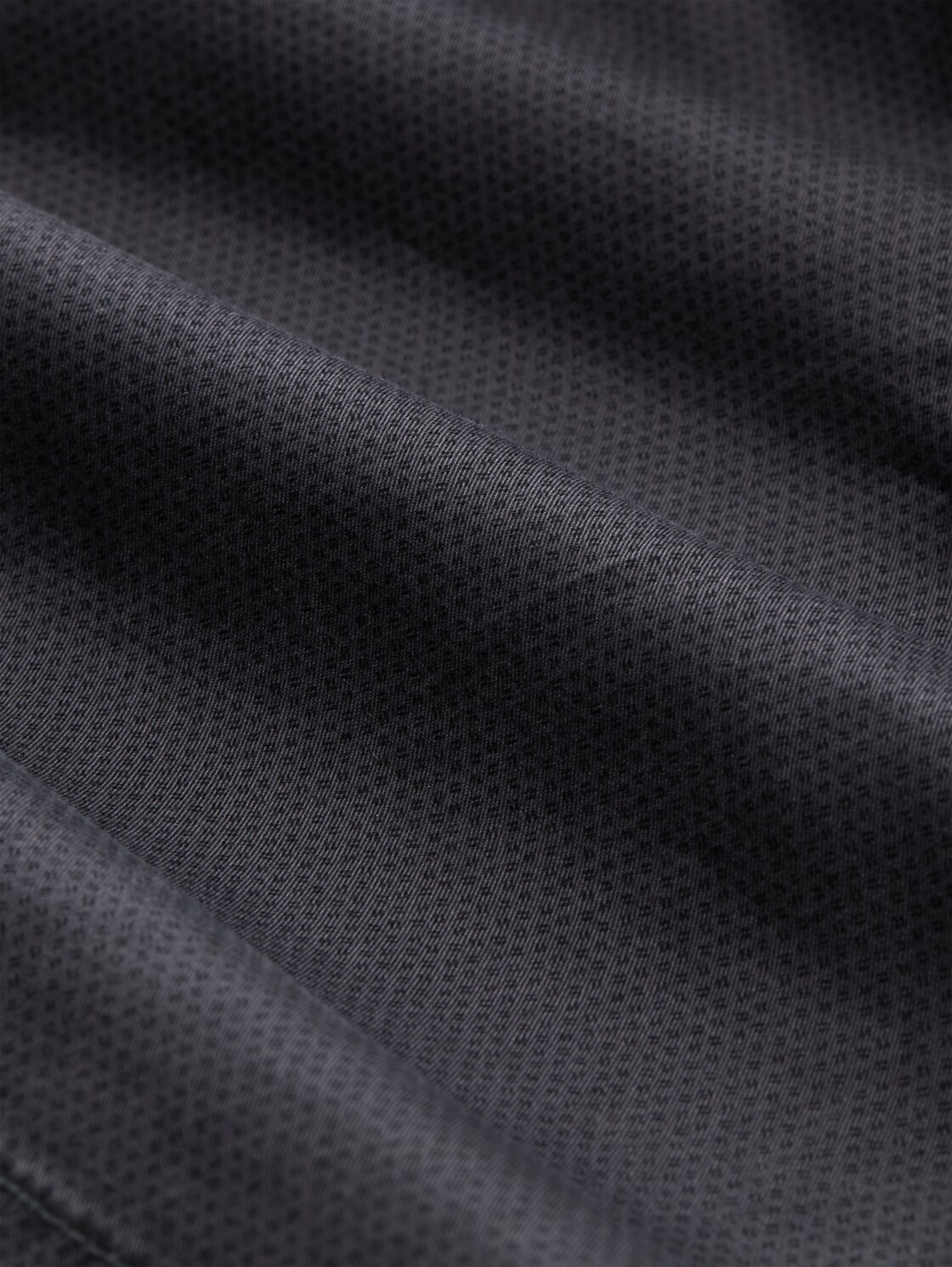 TTMAX REGULAR Overknee Shorts mit Gürtel - grey mini weave print - Material-Ansicht