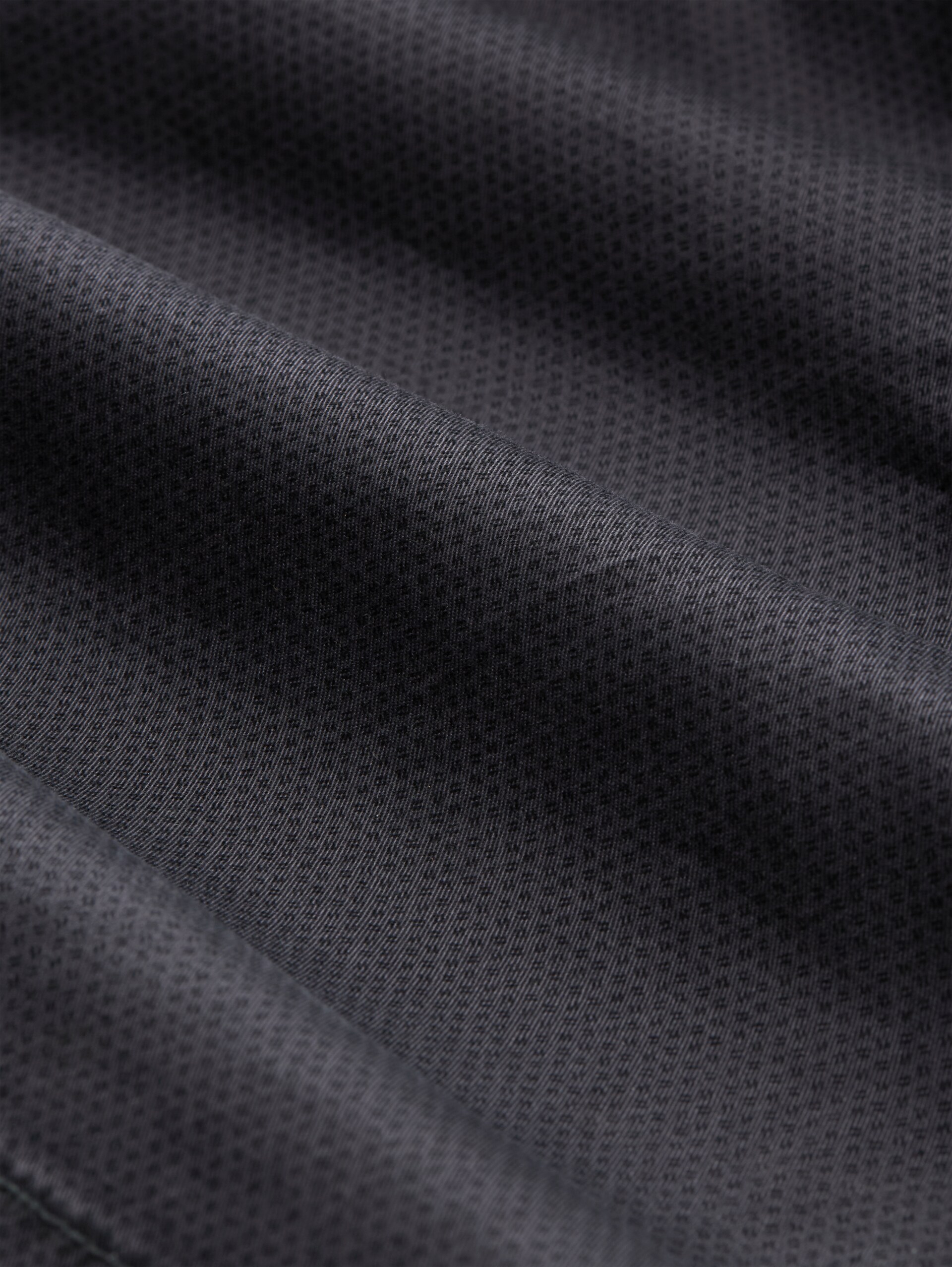 TTMAX REGULAR Overknee Shorts mit Gürtel - grey mini weave print - Material-Ansicht