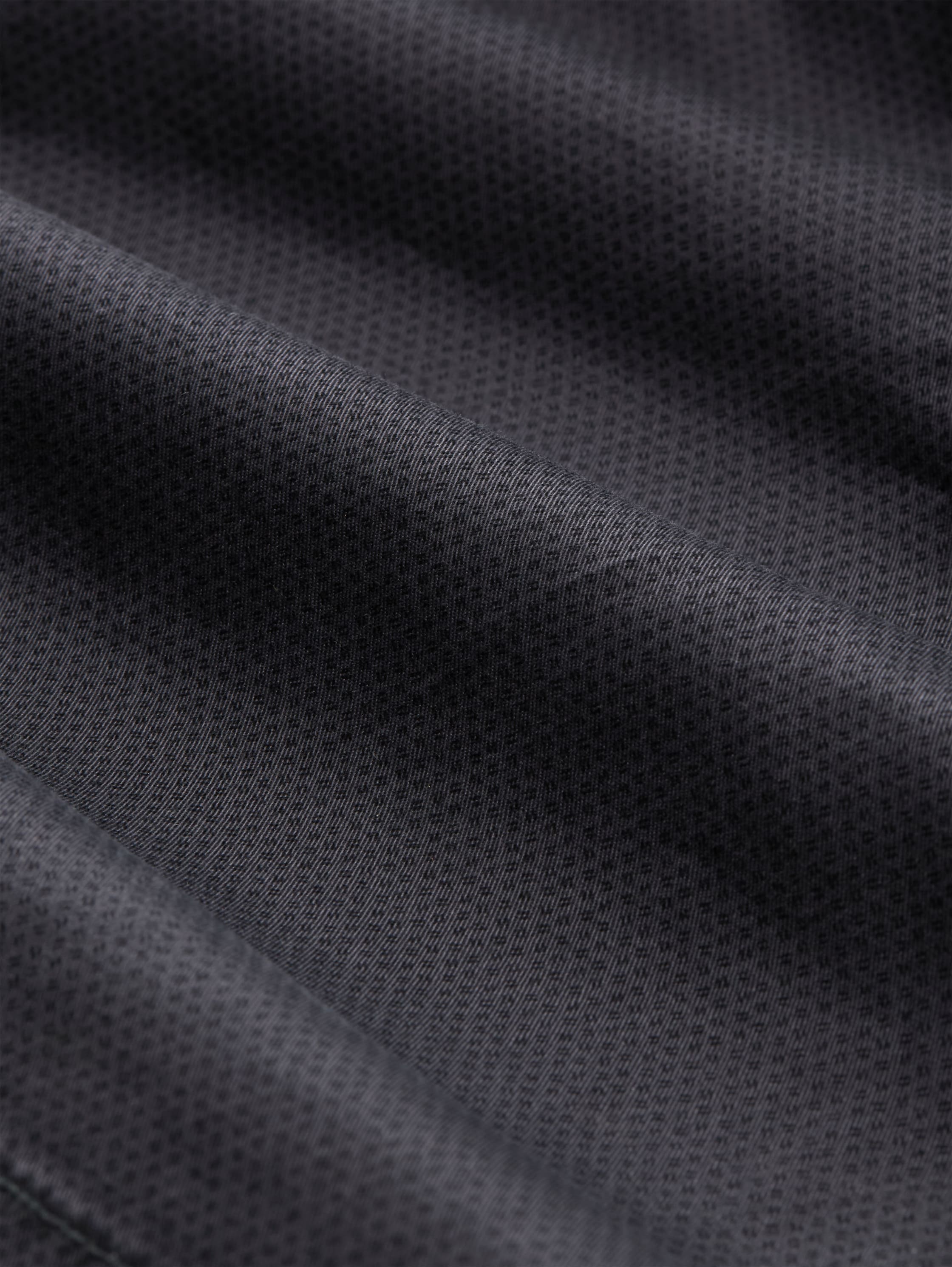 TTMAX REGULAR Over-the-knee shorts with belt - grey_mini_weave_print - 