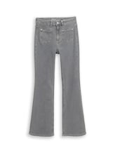 Ausgewählt, TTAVA FLARED Jeans mit aufgesetzten Taschen von Tom Tailor, grau