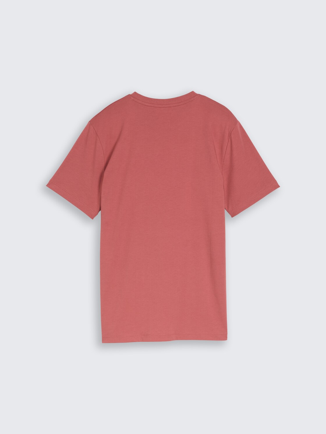 T-Shirt mit Print - faded red