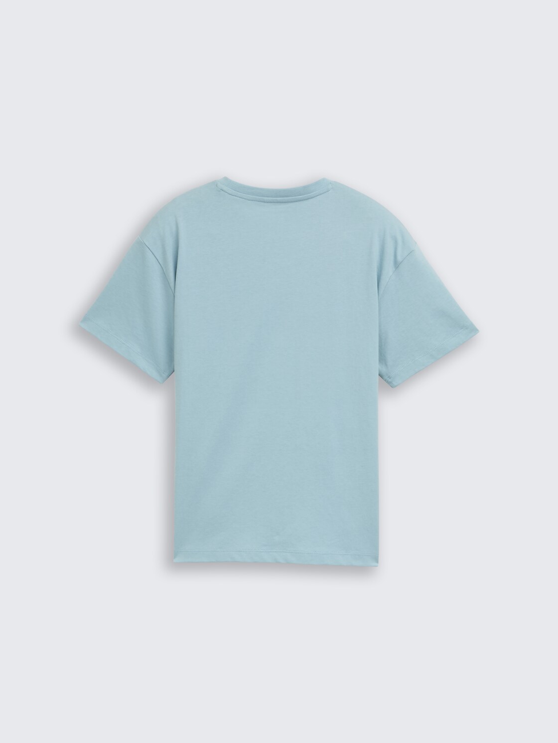Oversize T-Shirt mit Foto-Print - light teal