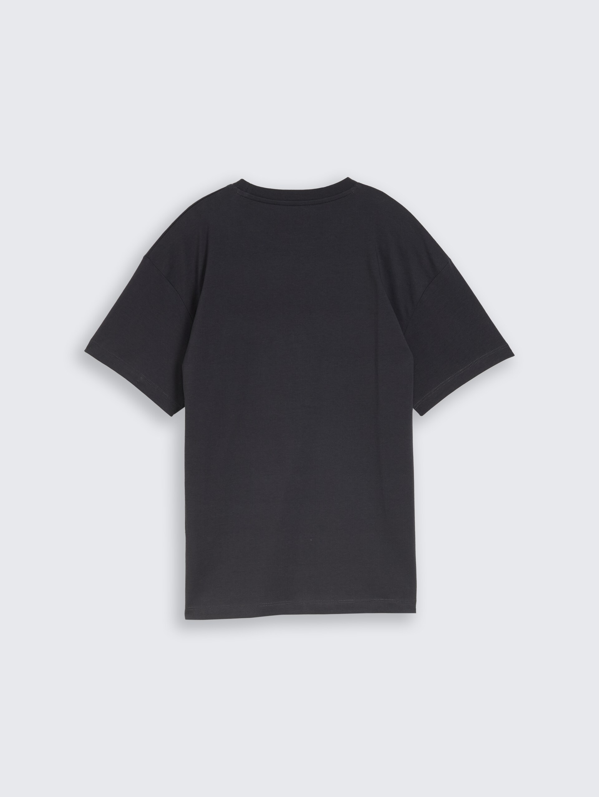 Oversize T-Shirt mit Foto-Print - coal grey