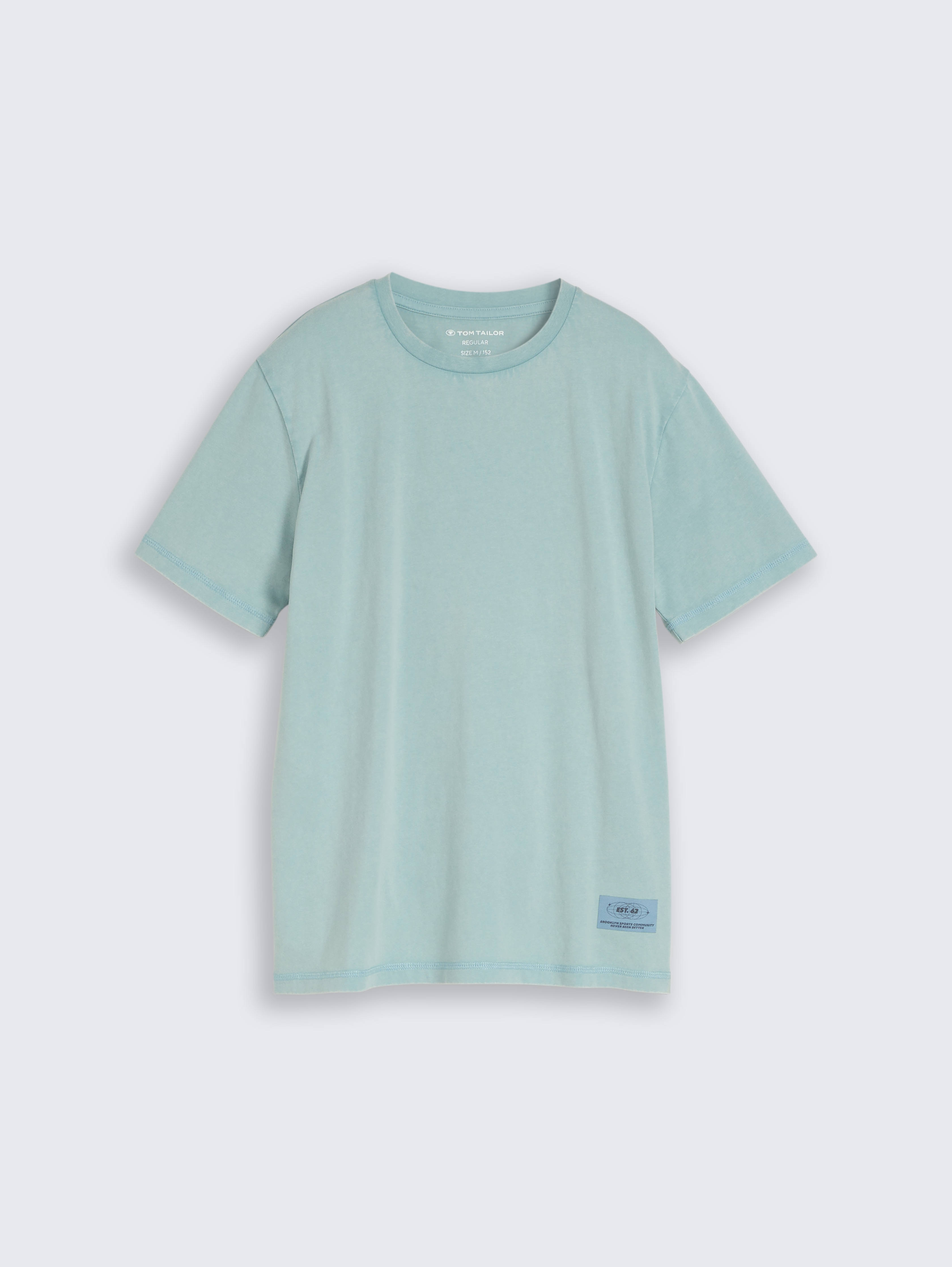 T-Shirt im Vintage-Look von Teen Boys, light teal