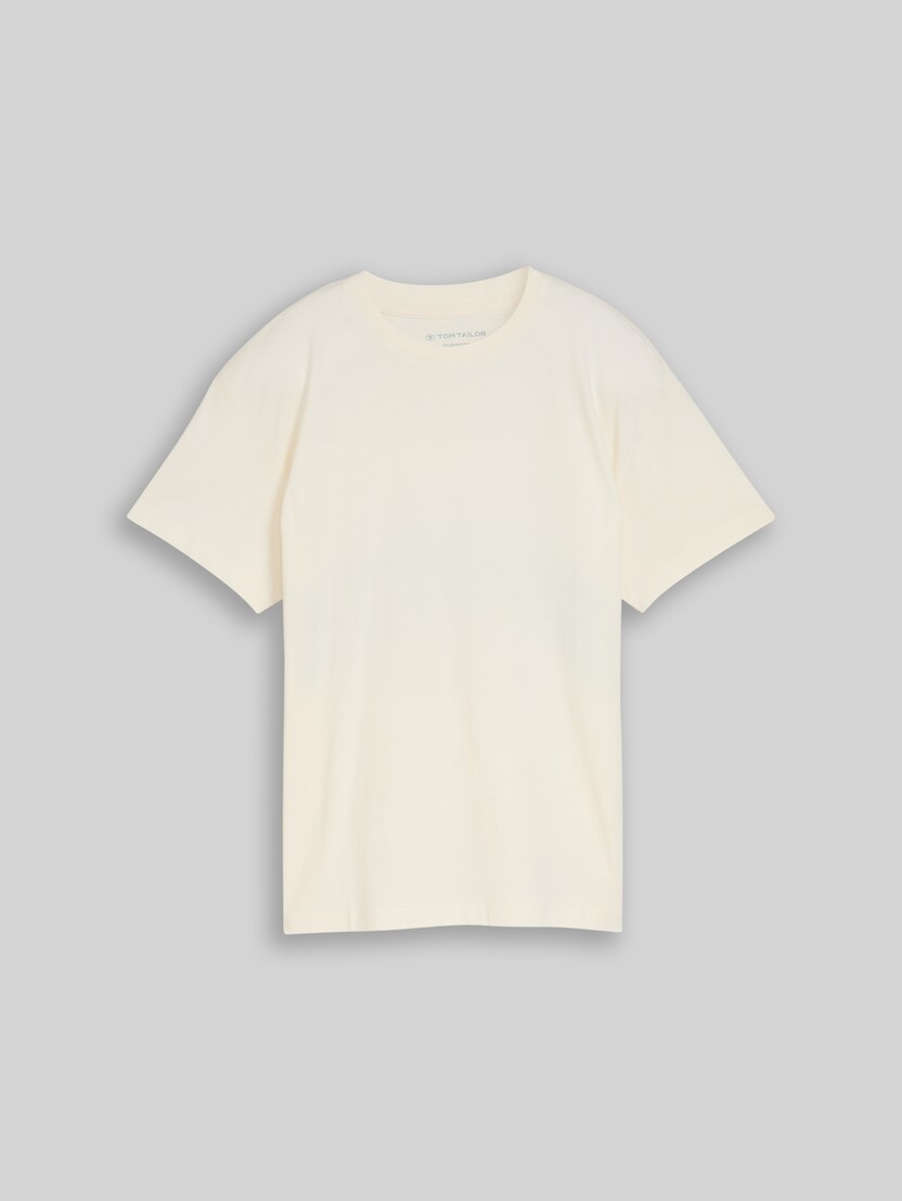 Oversize T-Shirt mit Rückenprint von Teen Boys, Wool White