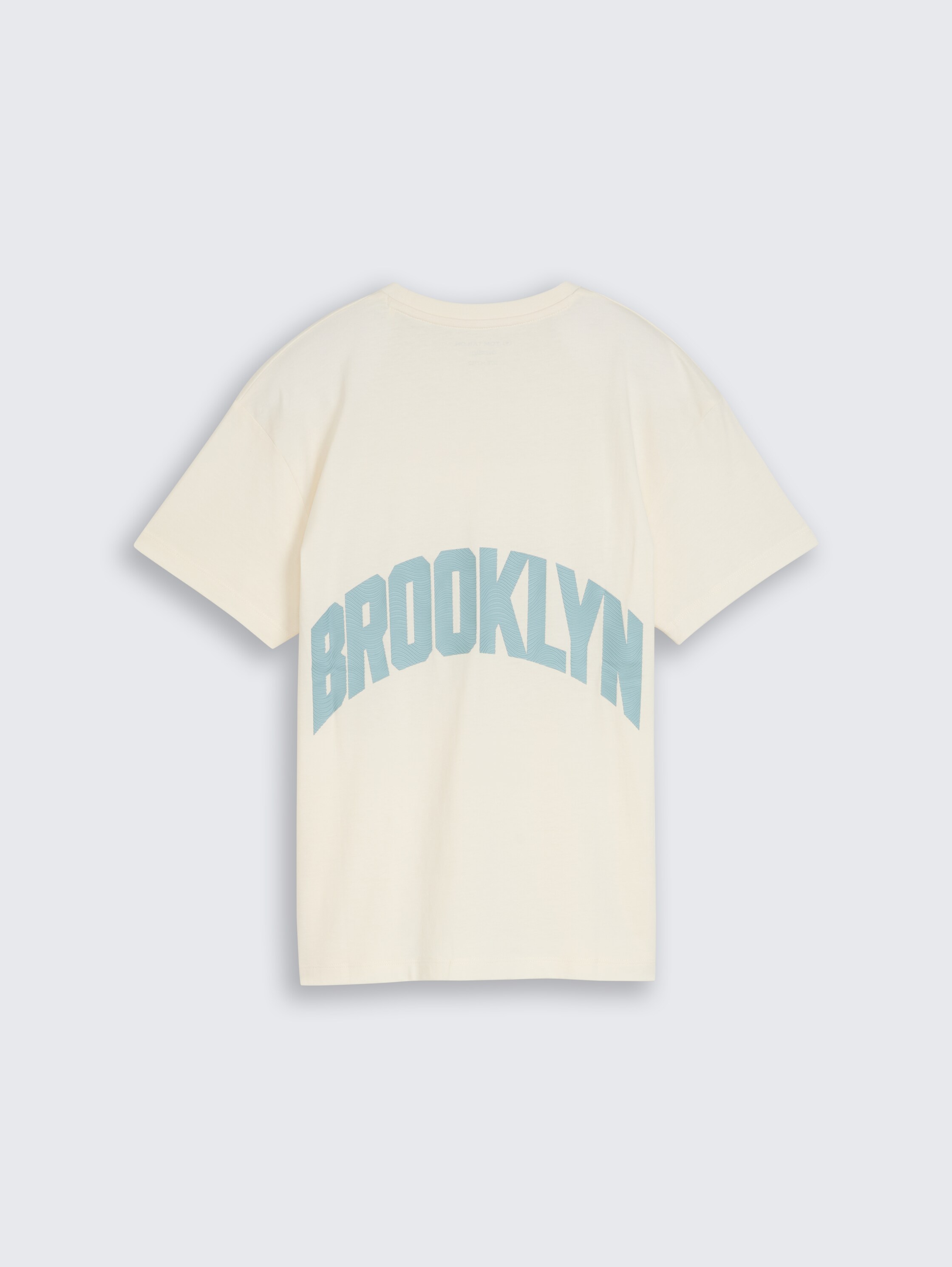 T-shirt oversize avec imprimé dans le dos - Wool White