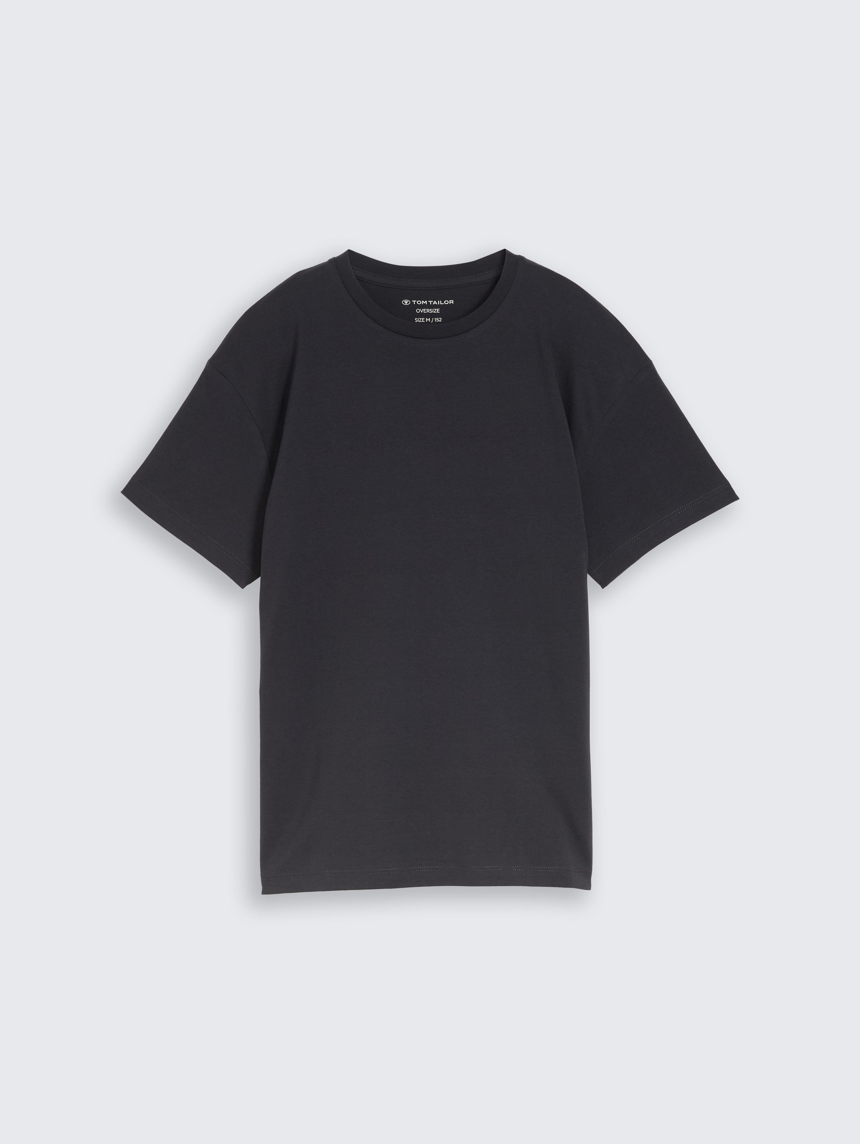 Oversize T-Shirt mit Rückenprint von Teen Boys, coal grey