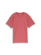 Sélectionné, T-shirt oversize avec imprimé dans le dos par Tom Tailor, rouge