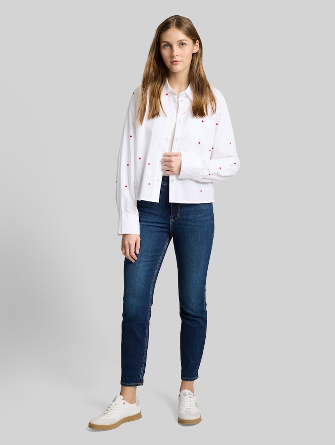 Jean TTLOTTE SLIM par Denim Female, Used Mid Stone Blue Denim