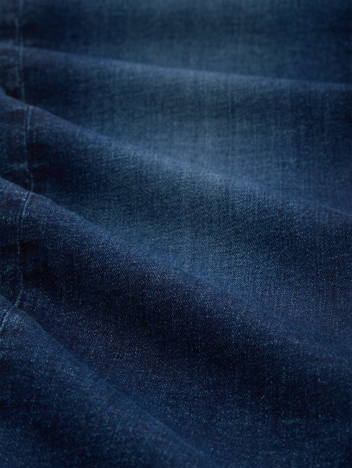 TTLOTTE SLIM Jeans - Used Mid Stone Blue Denim - Material-Ansicht