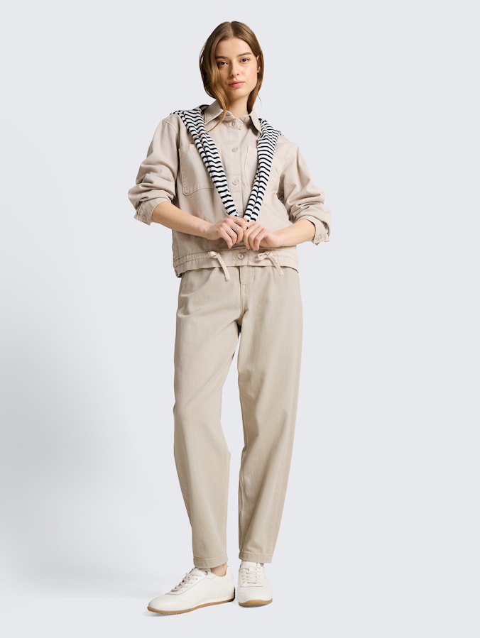 TTADEA BARREL Jeans von Denim Female, cloud grey