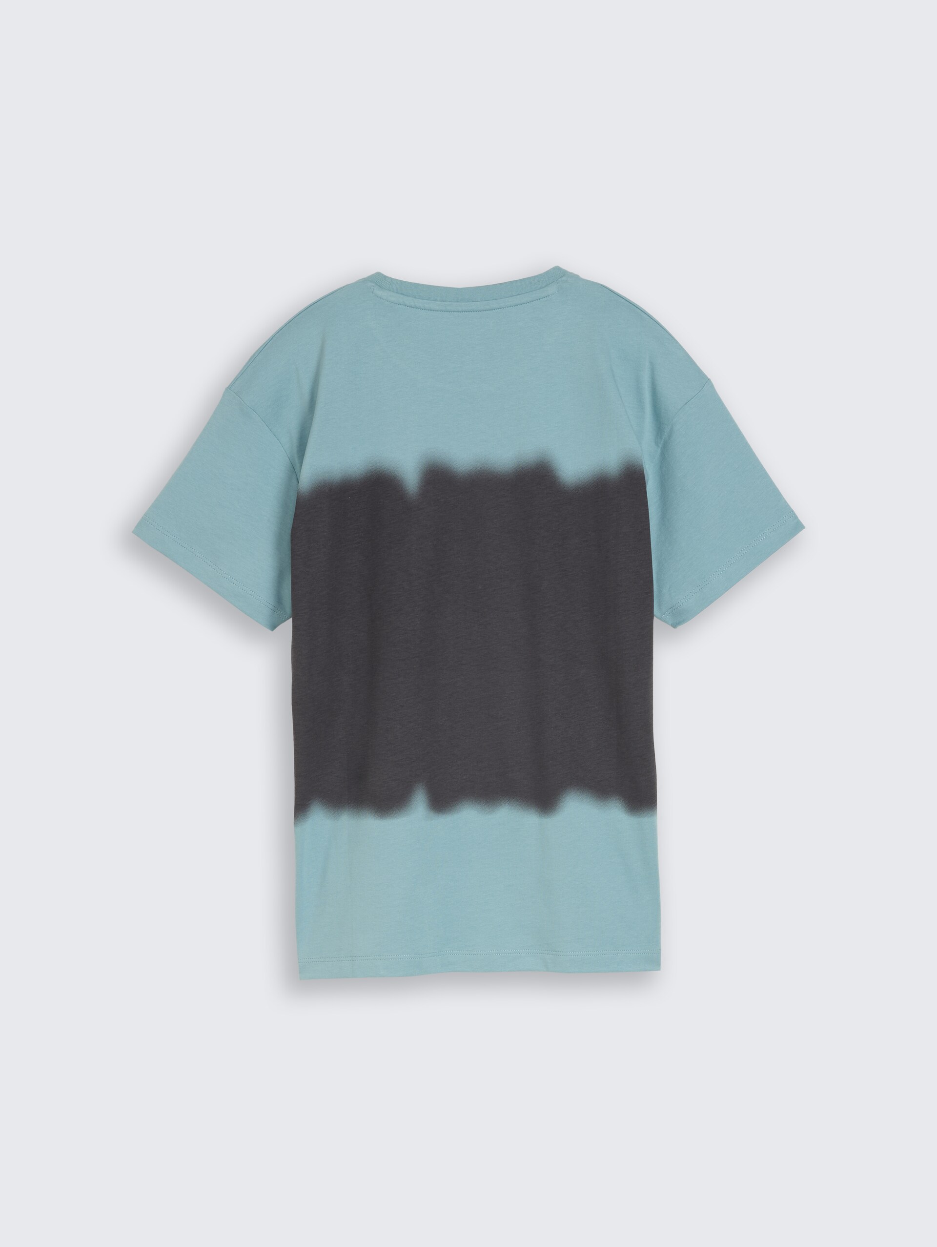 Oversize T-Shirt mit Foto-Print - light teal