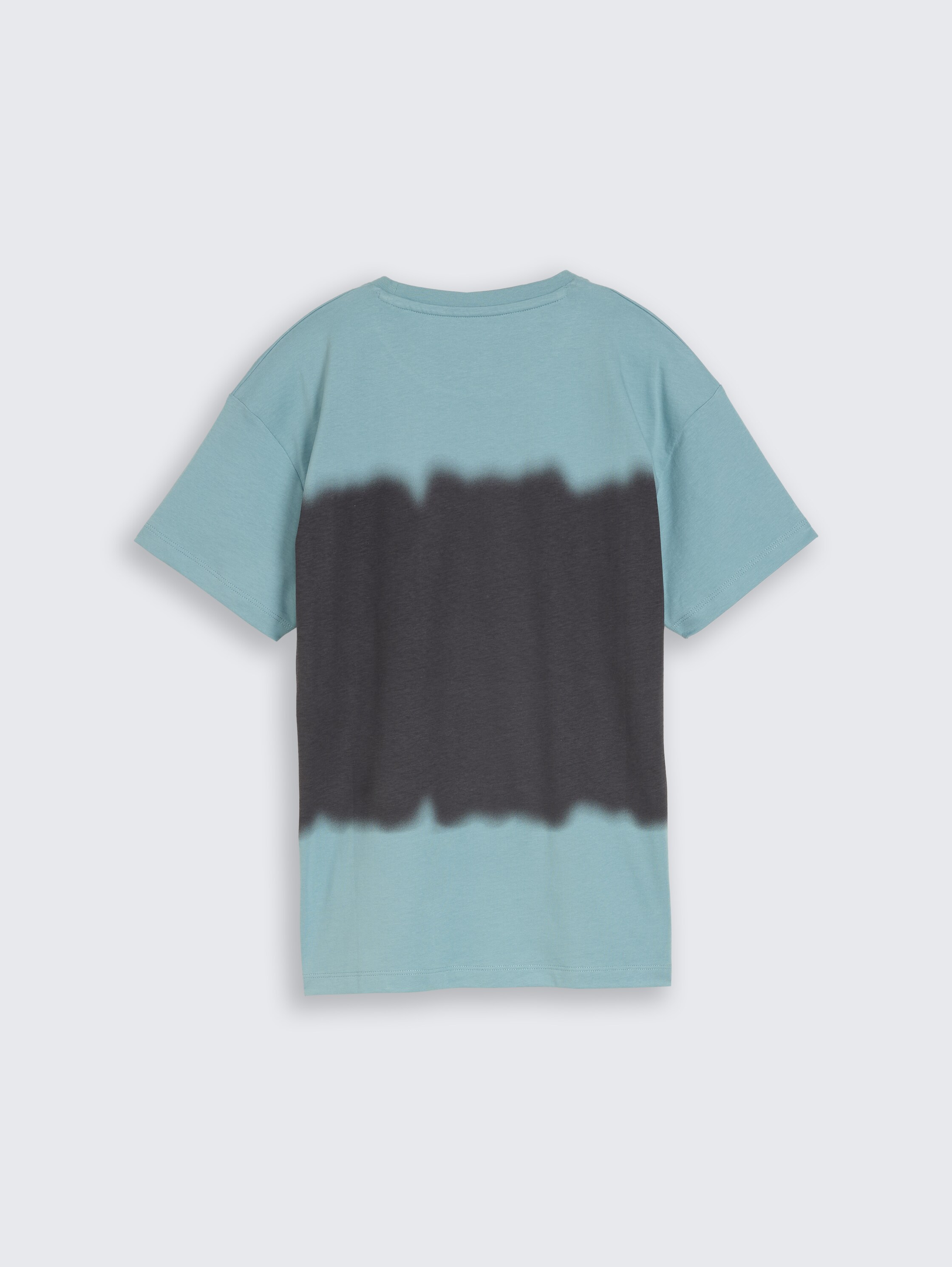 T-shirt oversize avec imprimé photo - light teal