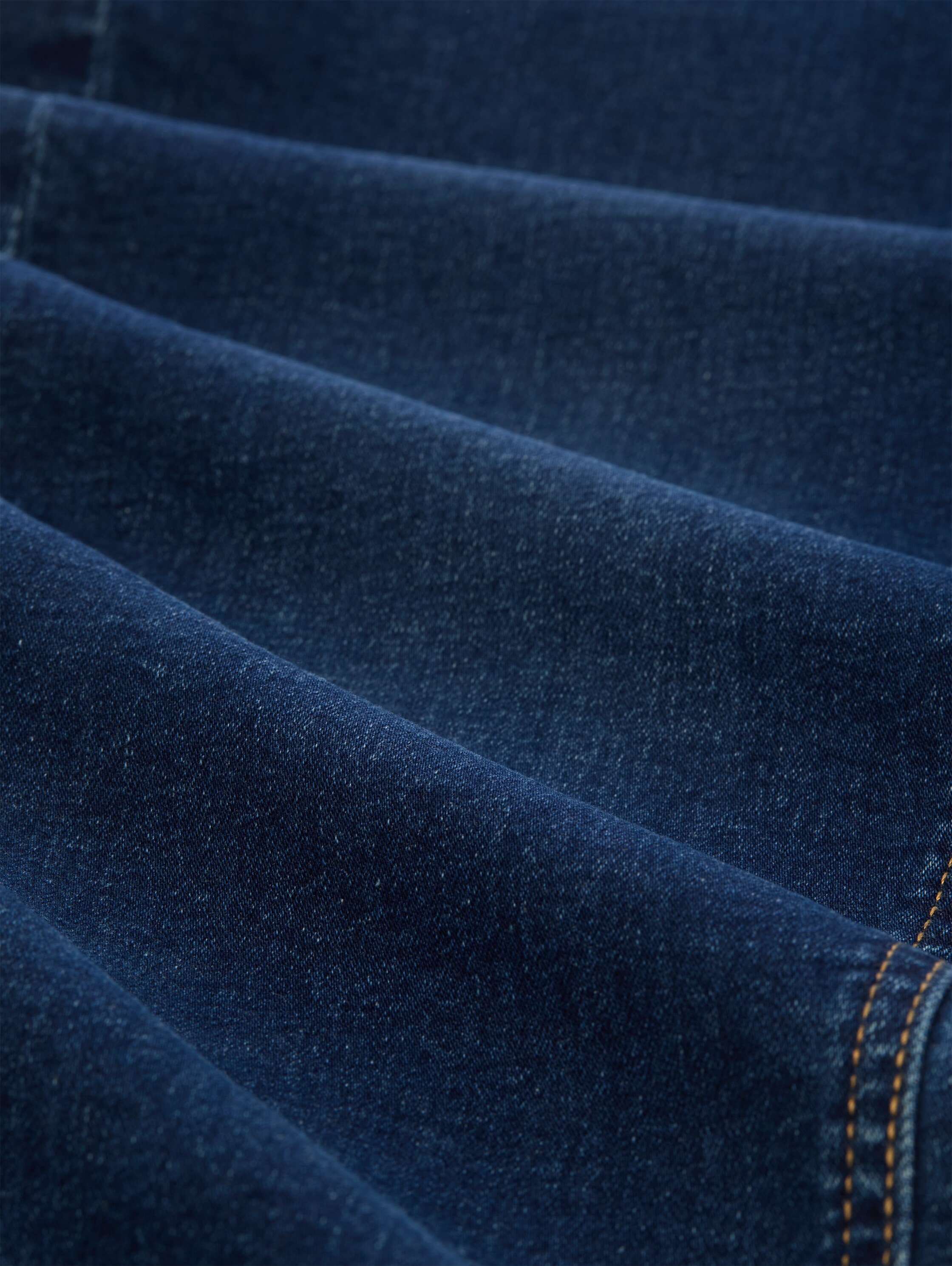 TTJONA SKINNY capri jeans - used_dark_stone_blue_denim - 