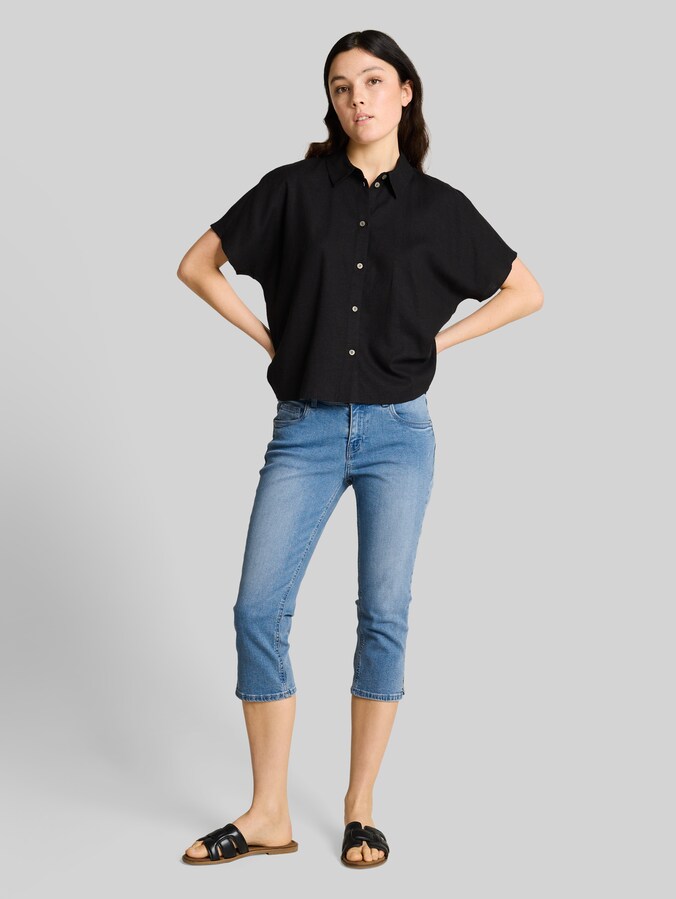 TTJONA SKINNY Capri Jeans von Denim Female, Light Stone Blue Denim