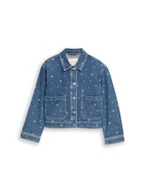 Ausgewählt, Jeansjacke mit aufgesetzten Taschen von Tom Tailor, blau