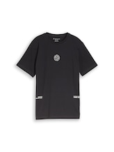 Ausgewählt, T-Shirt mit Print von Tom Tailor, grau