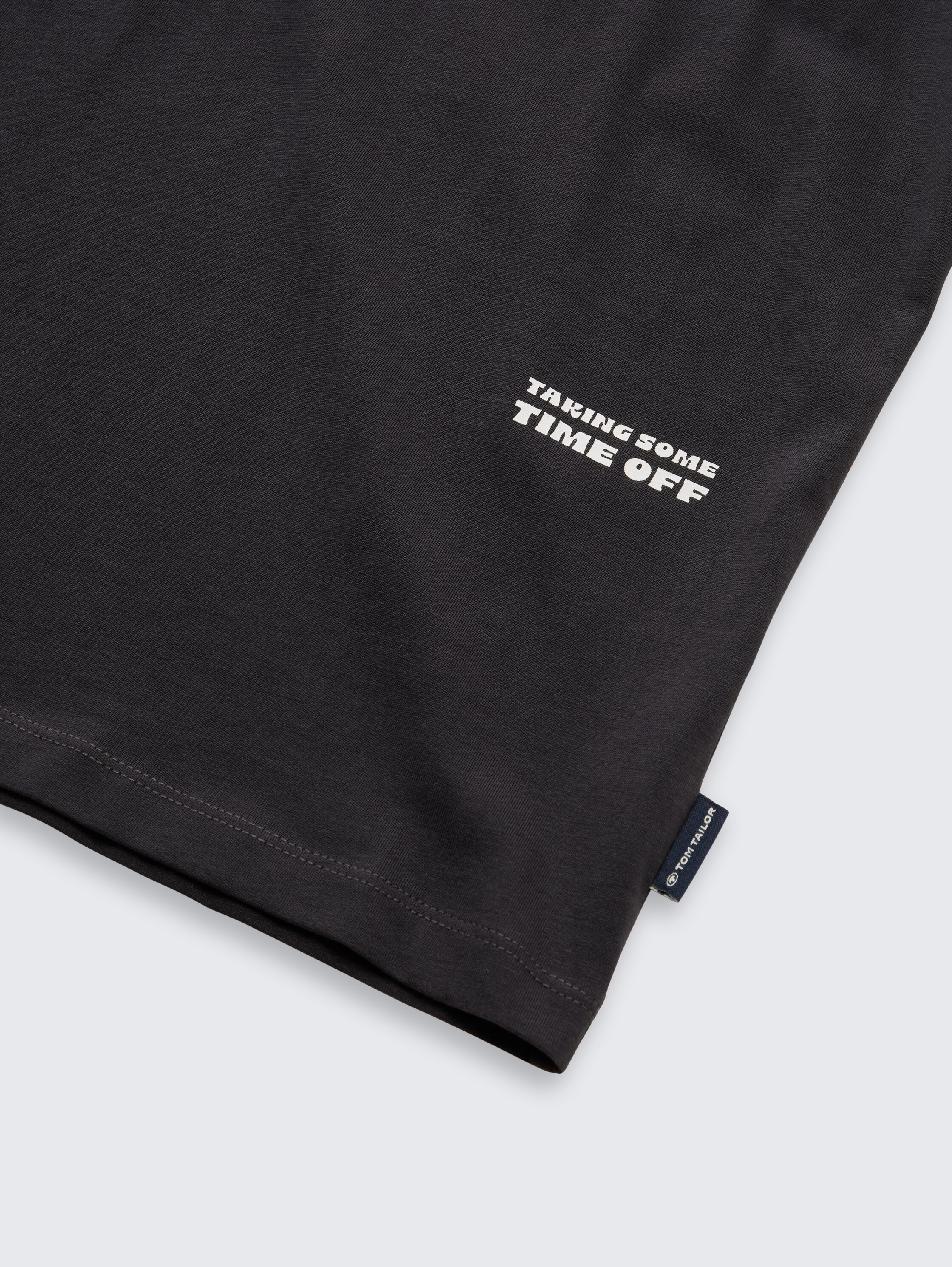 T-Shirt mit Print - coal_grey_1 - 