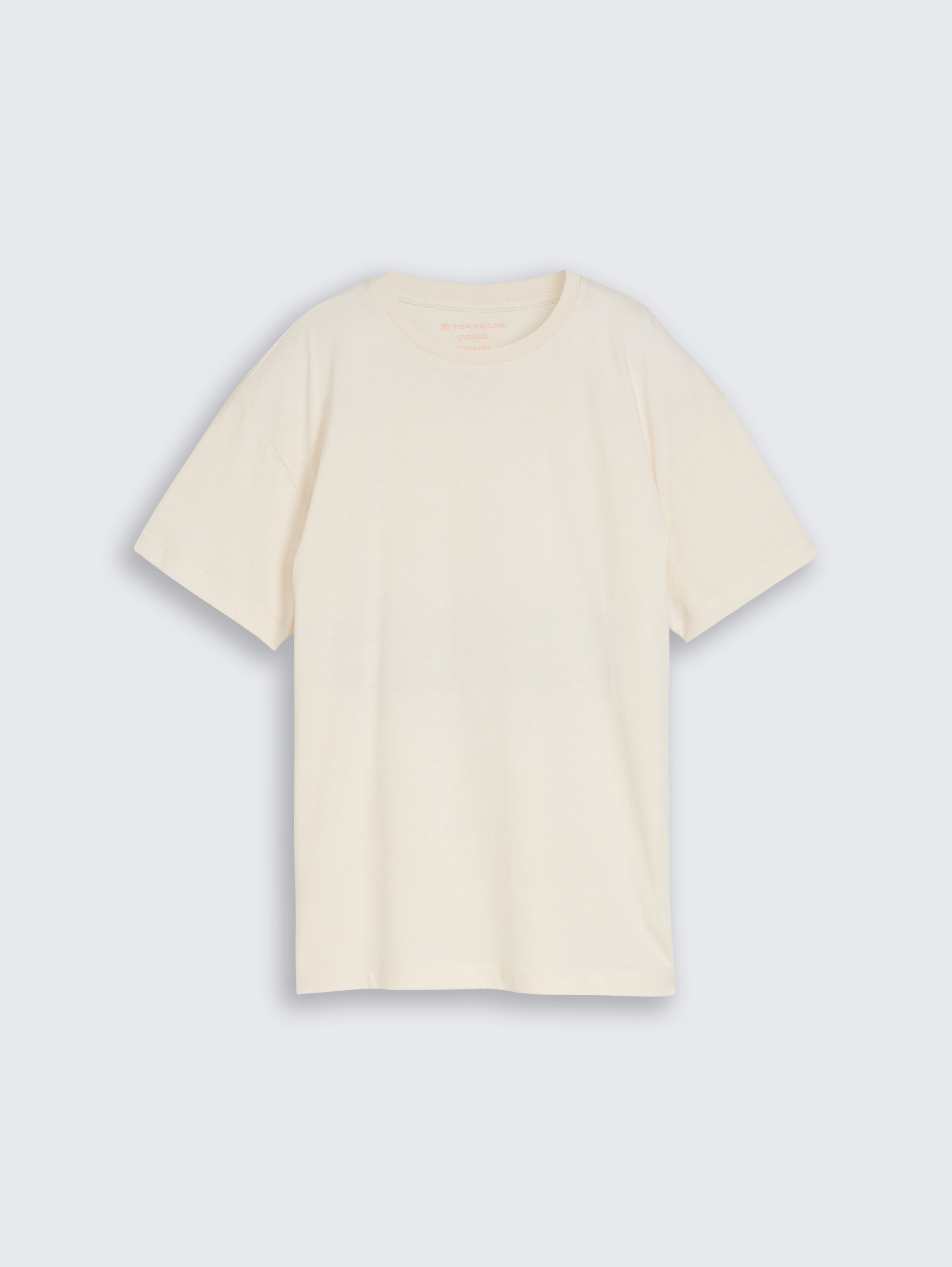 Oversize T-Shirt mit Rückenprint von Teen Boys, Wool White