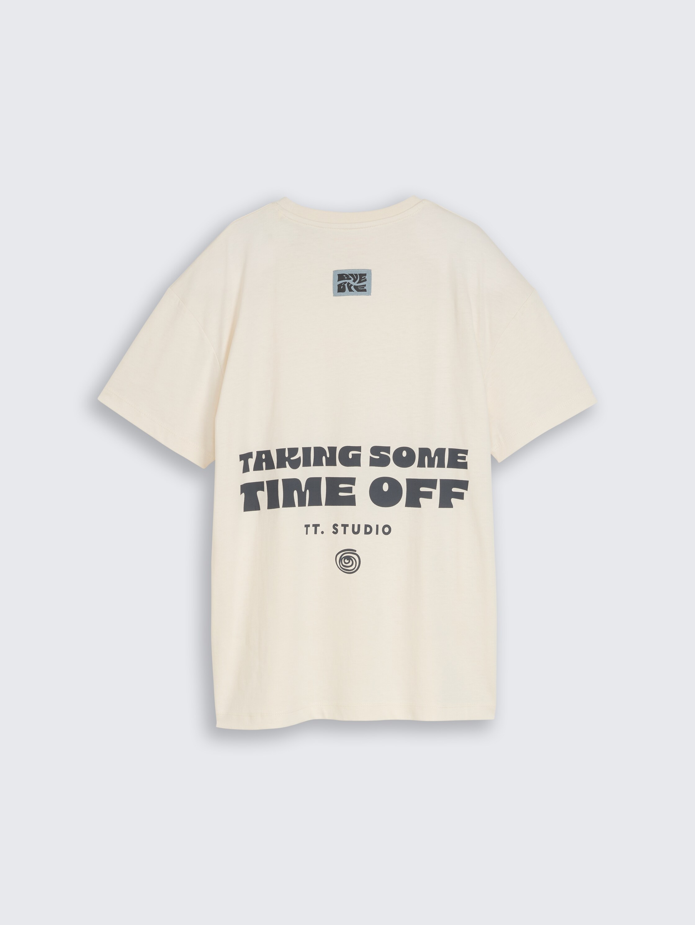 Oversize T-Shirt mit Rückenprint - wool_white - 