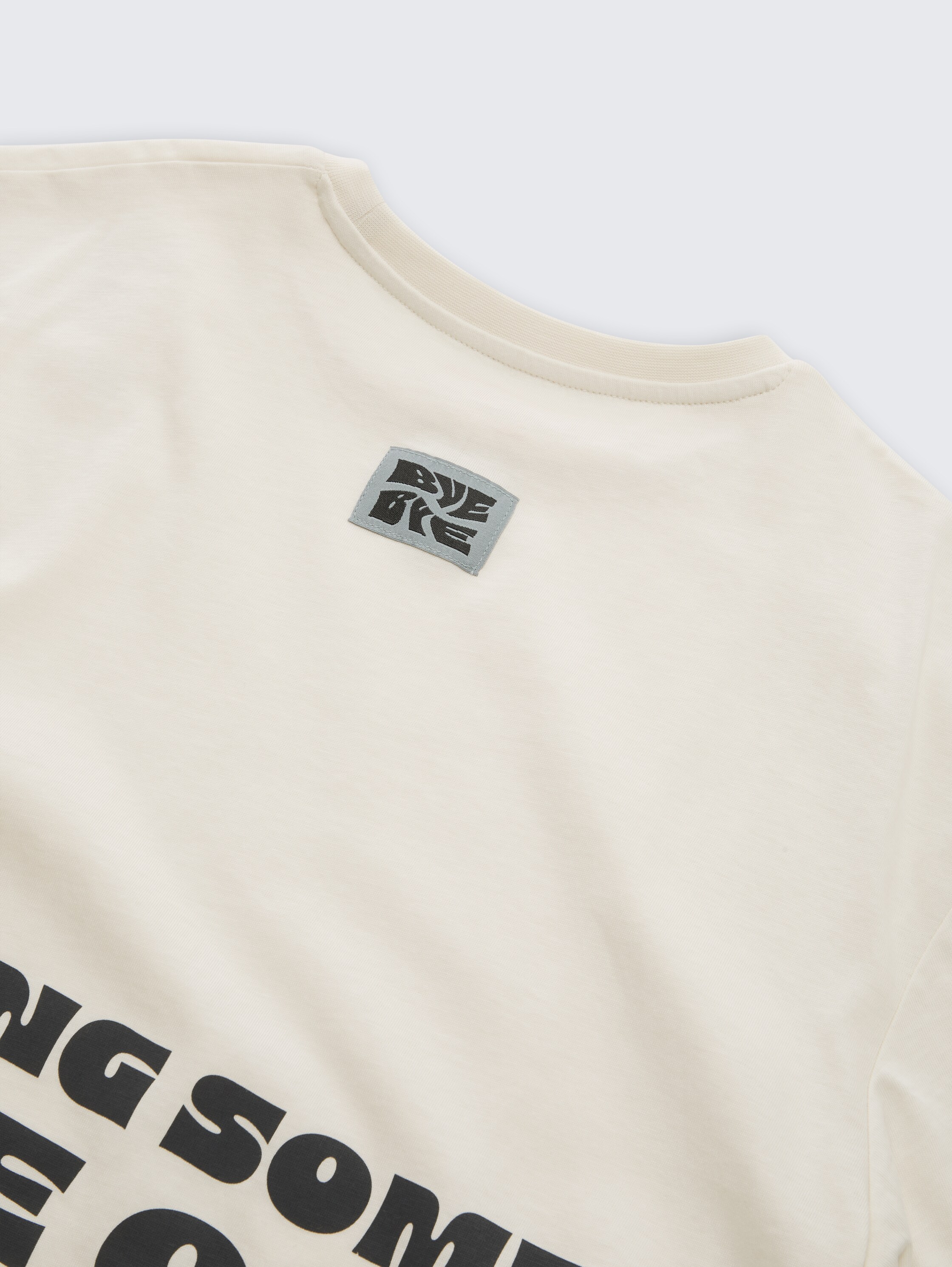 Oversize T-Shirt mit Rückenprint - wool_white - 