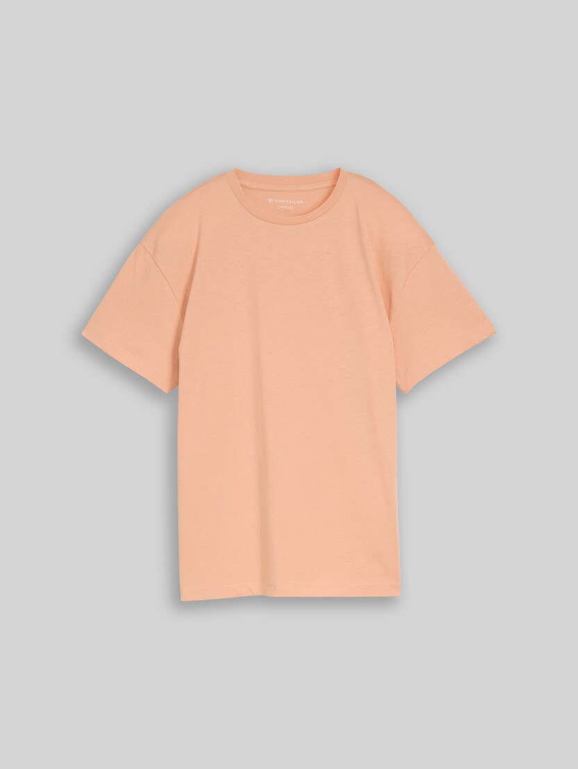 Oversize T-Shirt mit Rückenprint von Teen Boys, dusty light orange