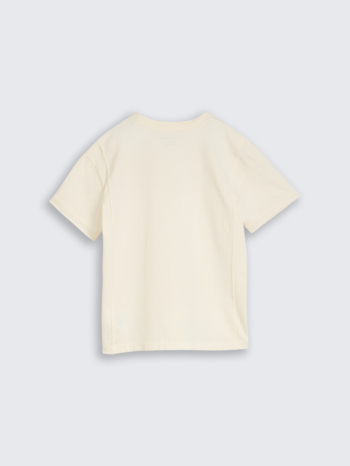 Glow-in-the-Dark Oversize T-Shirt - Wool White