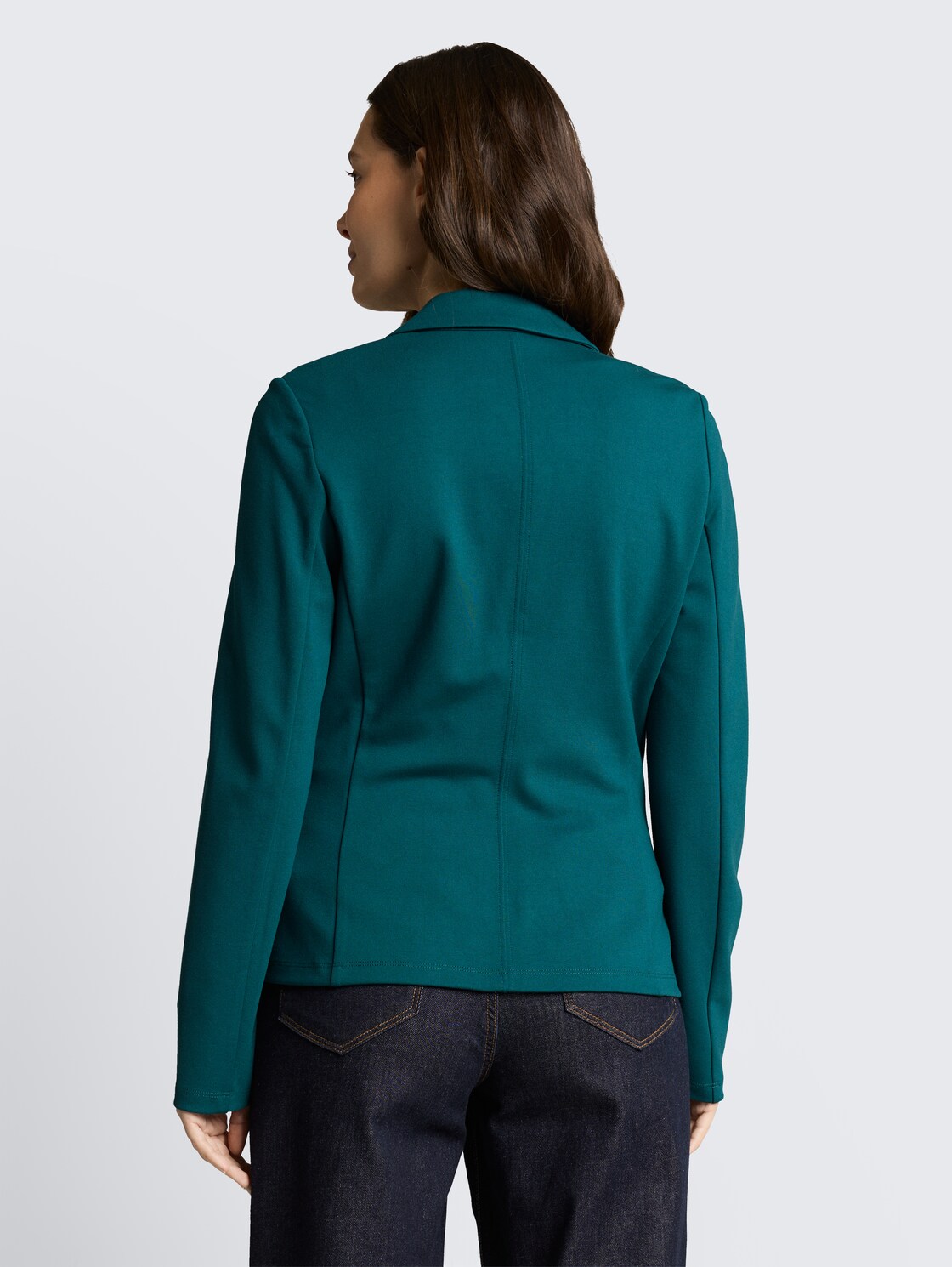 Slim Fit Blazer mit Eingriffstaschen - Deep Meadow Green