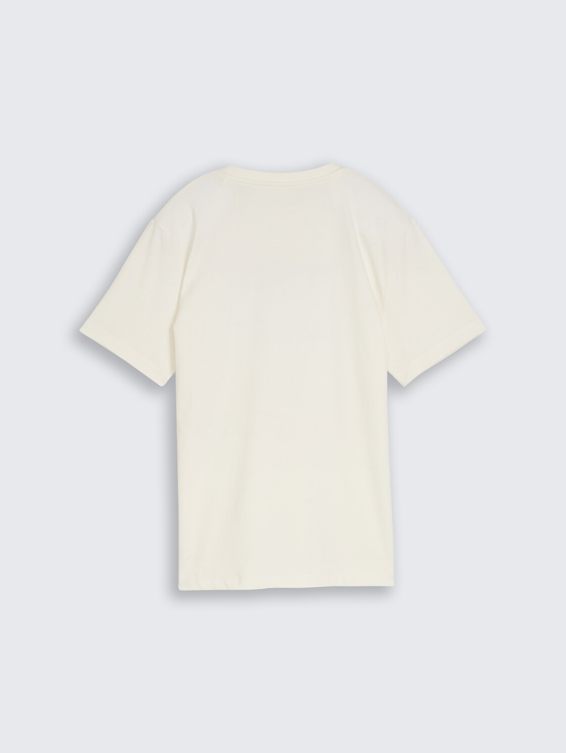 T-Shirt mit Print - Wool White