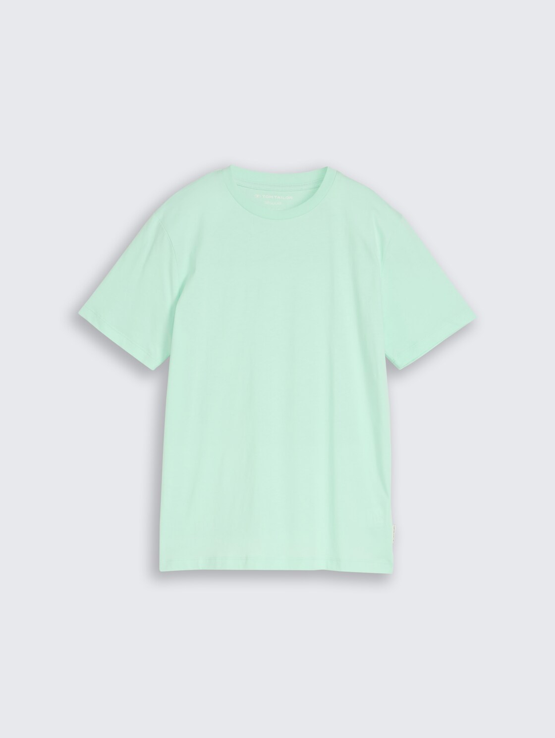 T-shirt with print - soft sugar green - Front product view