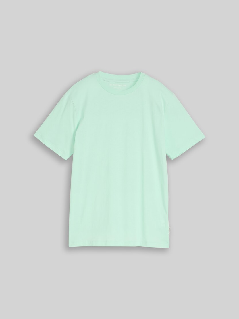 T-Shirt mit Print von Teen Boys, soft sugar green
