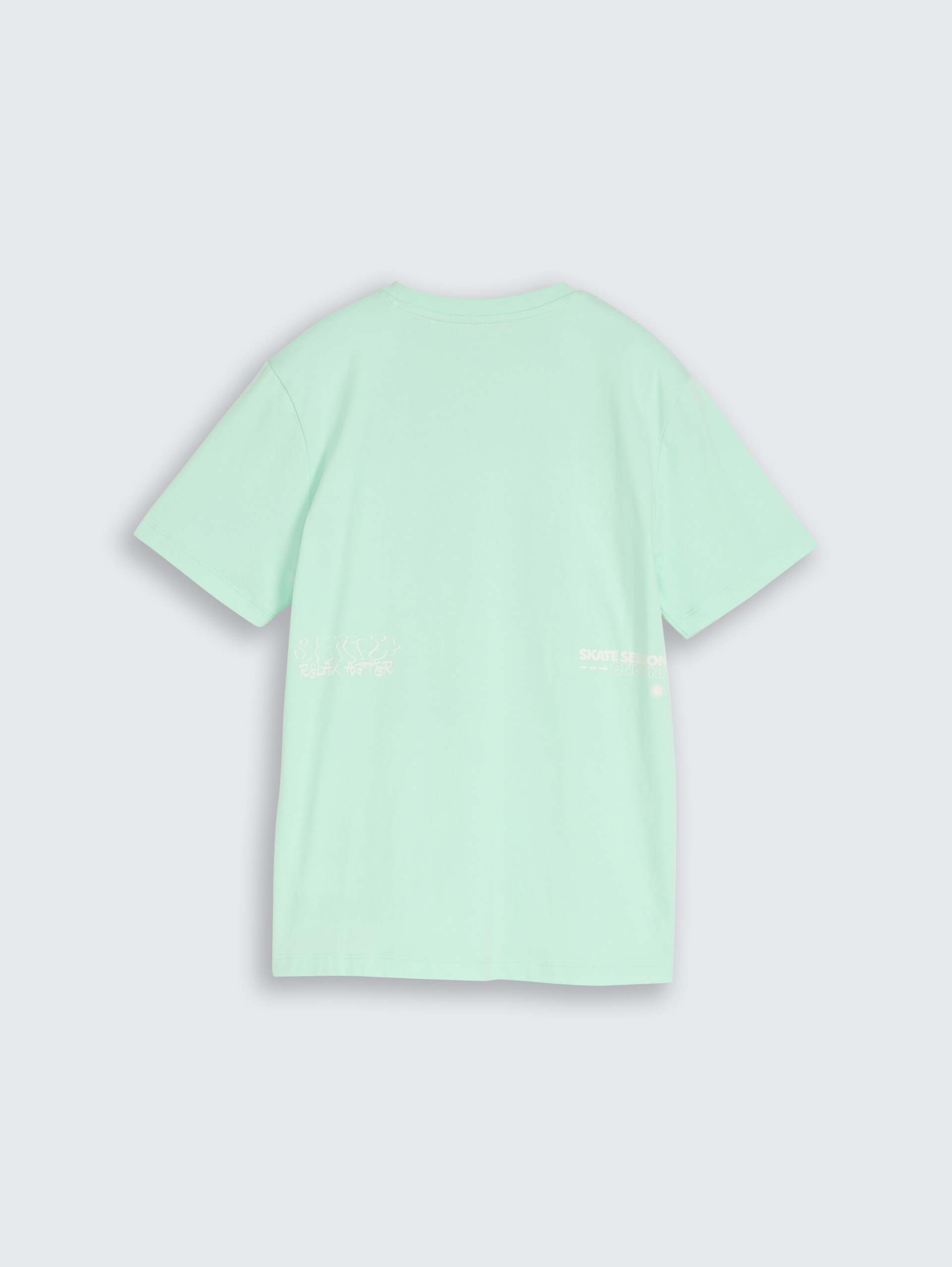 T-Shirt mit Print - soft sugar green