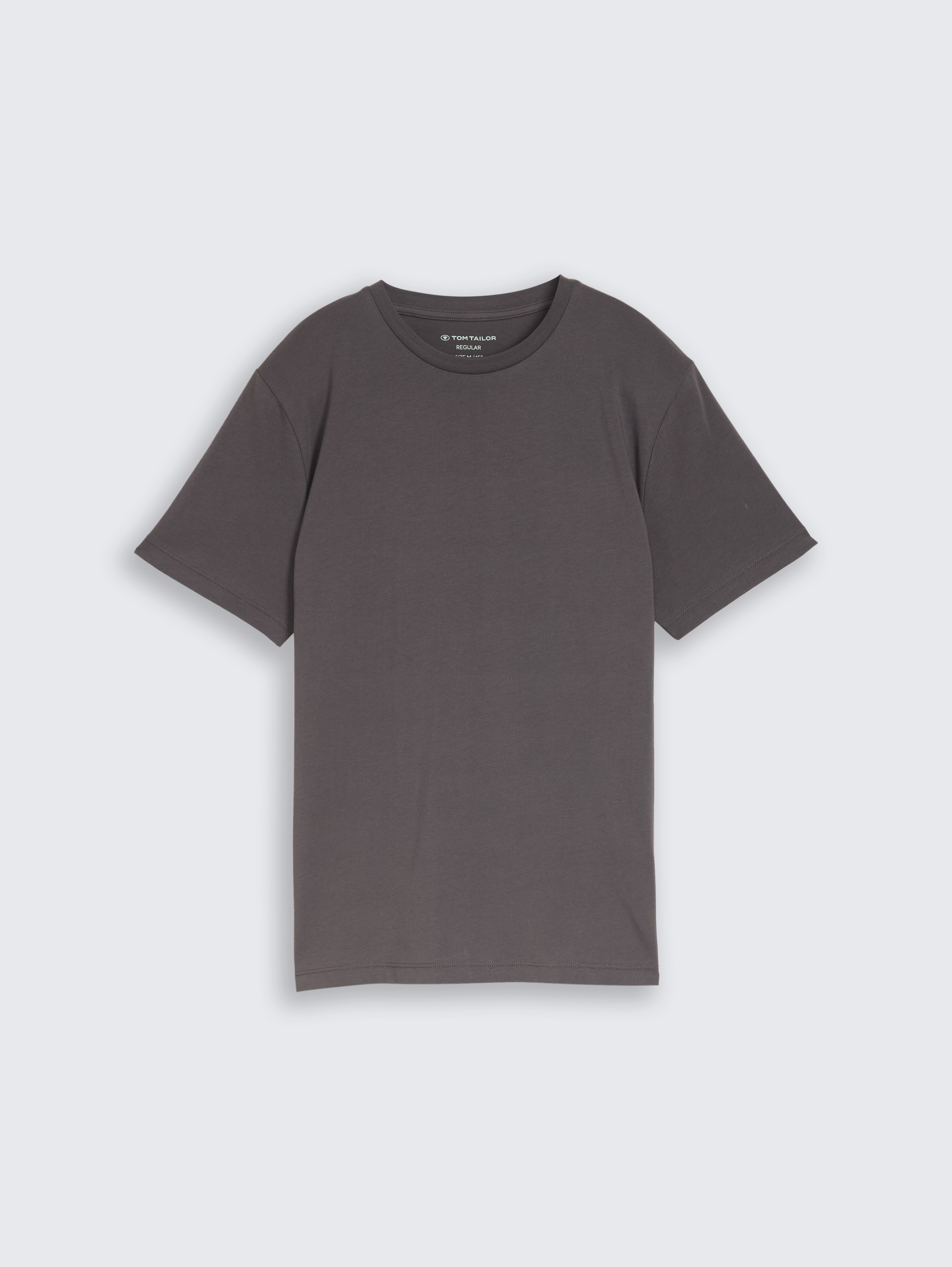 T-Shirt mit Print von Teen Boys, dark urban grey