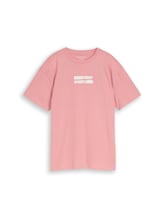 Ausgewählt, Oversize T-Shirt mit Rückenprint von Tom Tailor, rosa